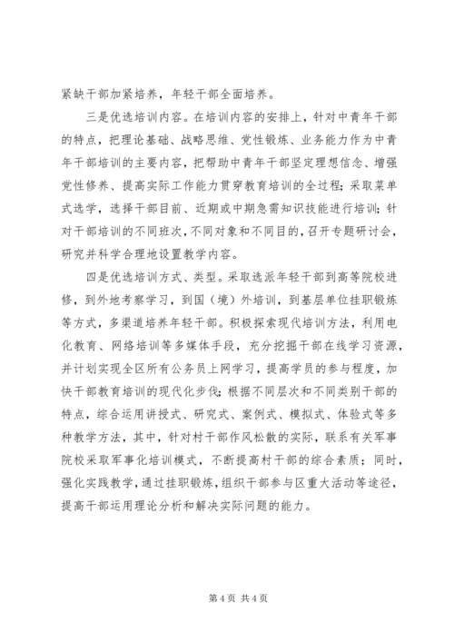 如何做好干部教育培训工作的两点体会 (4).docx