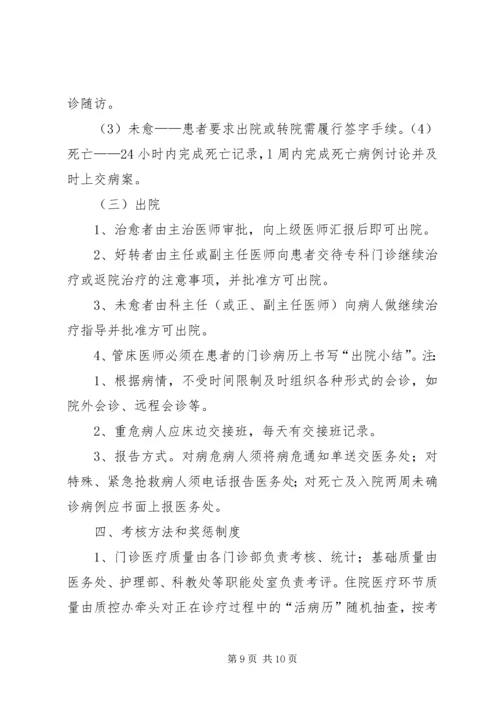 XX年医疗质量管理与持续改进实施方案.docx