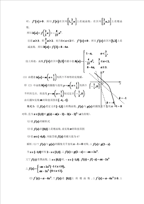 高三数学复习函数与导数素材苏教版