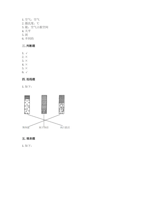 教科版小学三年级上册科学期末测试卷（预热题）.docx