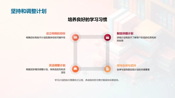 二年级学习计划制定PPT模板