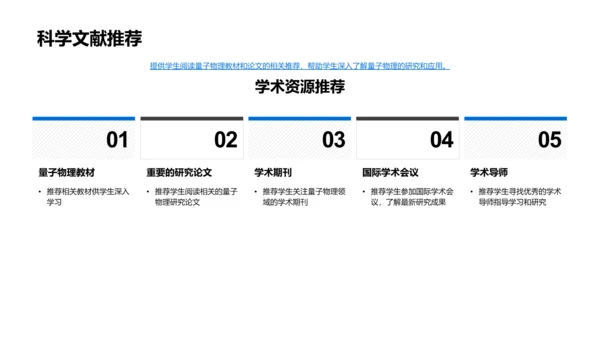 量子物理基础讲座PPT模板