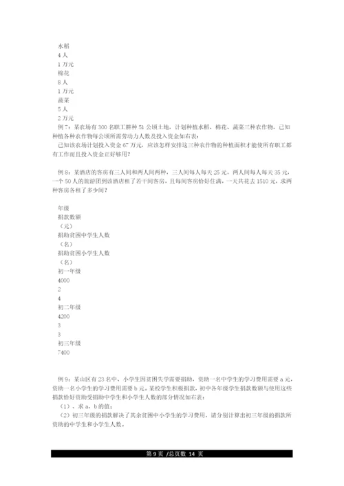 人教版七年级下数学知识点归纳总结(全).docx