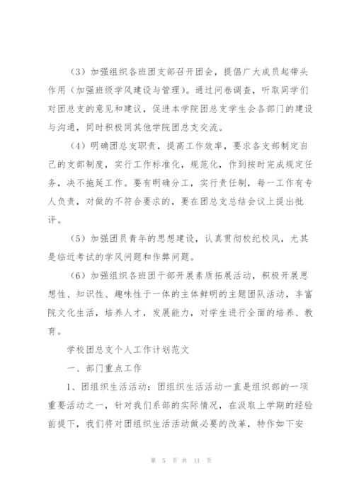 学校团总支个人工作计划范文.docx