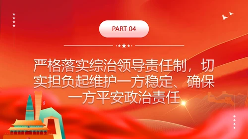 领导班子一岗双责履职情况工作报告PPT