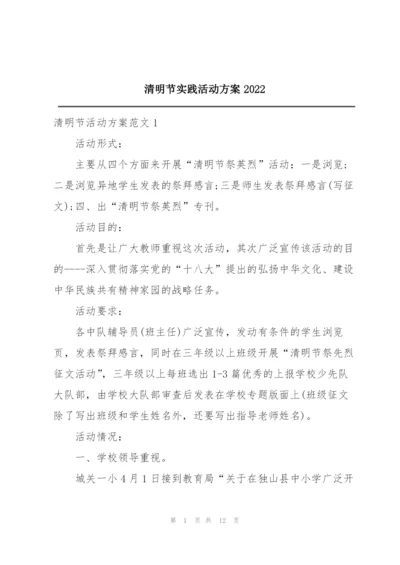 清明节实践活动方案2022.docx