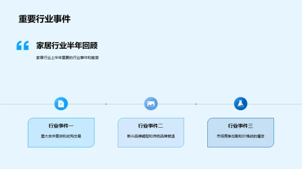 家居产业半年解析