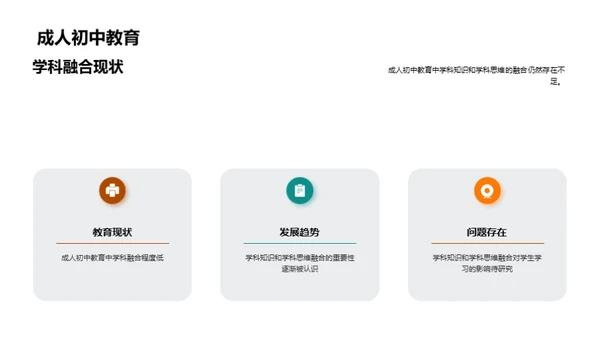 初中成人教育新篇章