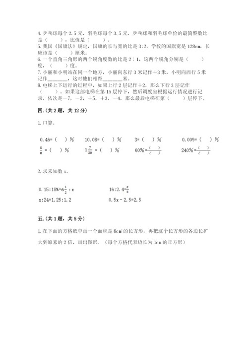 苏教版六年级数学小升初试卷附完整答案（有一套）.docx