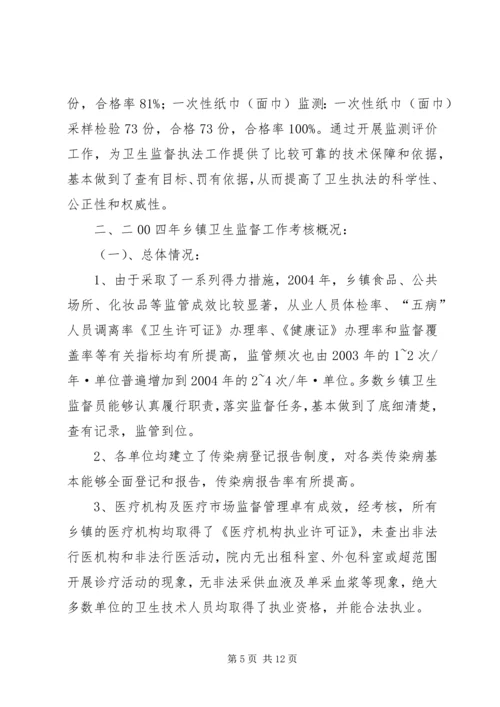 卫生监督所所长的年底讲话.docx