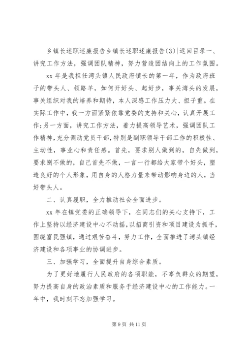 乡镇长述职述廉报告3篇.docx