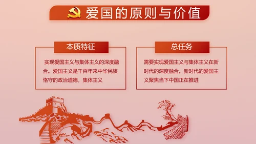 红色党建党支部年年终总结学习教育PPT