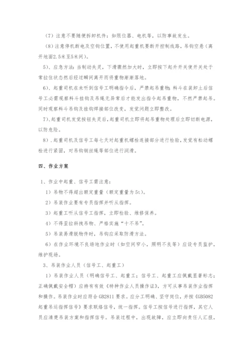 电动葫芦起重吊装安全作业专项方案.docx