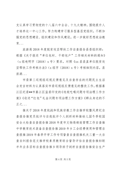 发改局贯彻落实八项规定自查报告 (2).docx