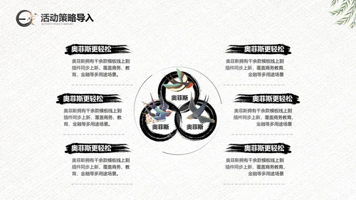 中国风传统节日公关策划黑白