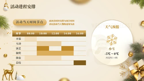 圣诞礼盒圣诞节活动策划方案通用PPT模板