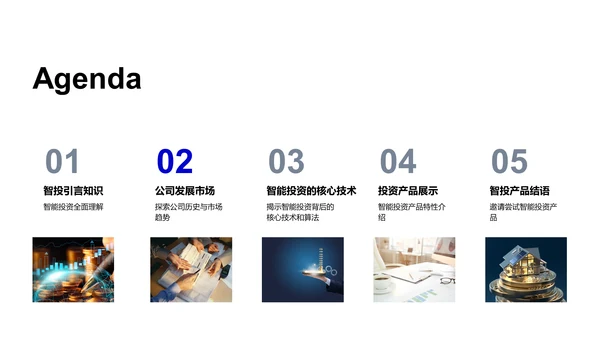 智投产品介绍PPT模板