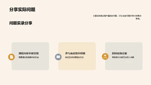 培训课程精要分析