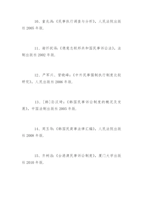 法律专业毕业论文参考文献格式.docx