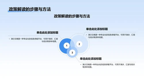 蓝色党政风政策解读培训课件PPT