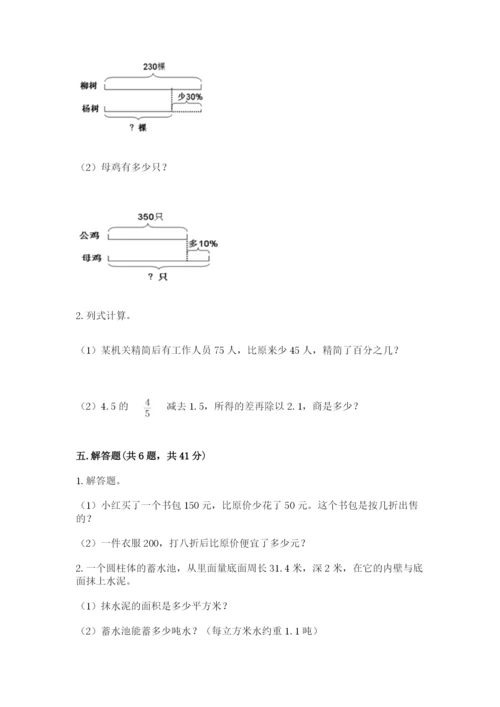 北京版六年级下册数学期中测试卷（考点精练）.docx