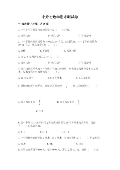 小升初数学期末测试卷含完整答案【必刷】.docx