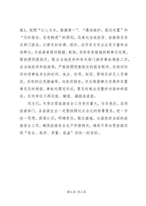 冬季旅游安全工作会议上的讲话.docx