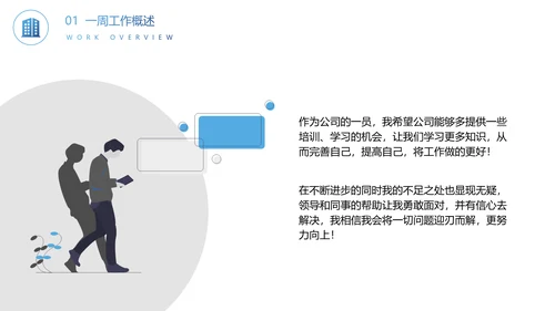 公司内部工作例会汇报PPT模板