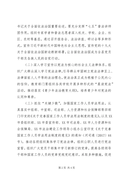 乡镇某年国家宪法日宣传活动方案.docx