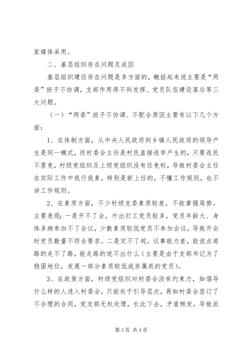 基层组织规范化建设调研报告 (4).docx
