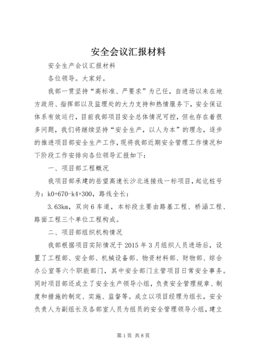 安全会议汇报材料 (3).docx