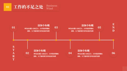 红色背景商务风工作汇报通用PPT模版