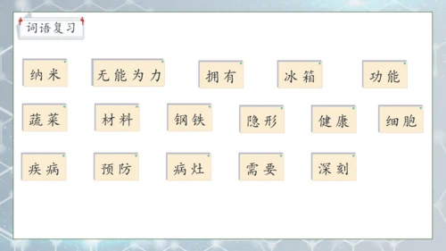 【核心素养】部编版语文四年级下册-7.纳米技术就在我们身边 第2课时（课件）