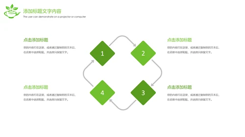 唯美小清新茶园文化茶艺茶道PPT模板