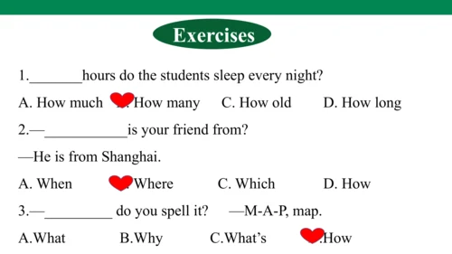 Unit 9 Section A(Grammar focus-3c) 课件 音频（人教新目标七年级上