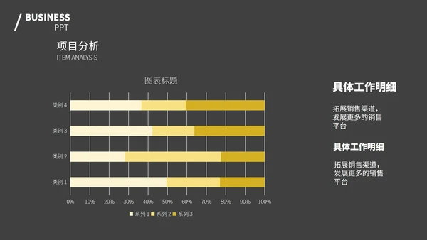 黑金奢华风高端项目计划书PPT模板