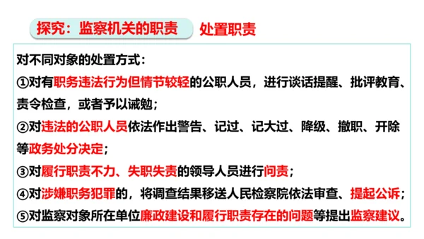 【新课标】6.4国家监察机关课件(共27张PPT)2023-2024学年道德与法治八年级下册