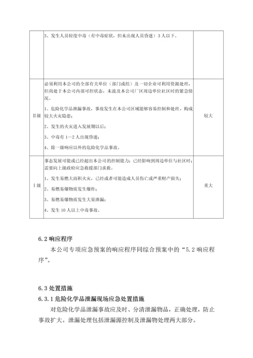 2023年火灾爆炸及中毒事故专项应急预案.docx