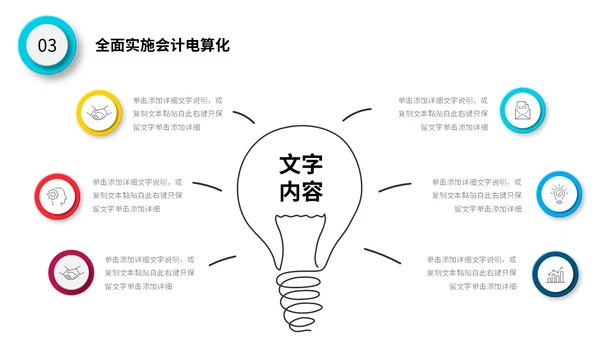 微立体公司财务部年终工作总结报表预决算PPT年终总结