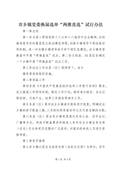 市乡镇党委换届选举“两推直选”试行办法 (7).docx