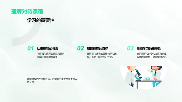 学期课程与学习策略PPT模板