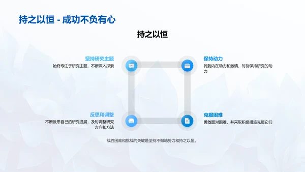 硕士研究成果报告PPT模板