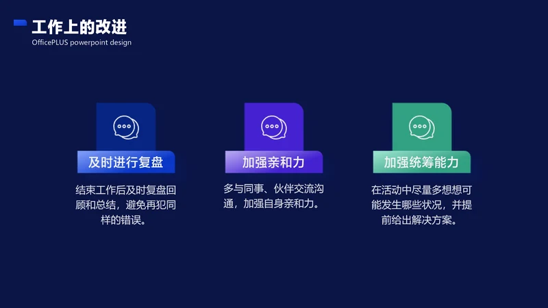 简约风并列关系3项PPT图文页(7)