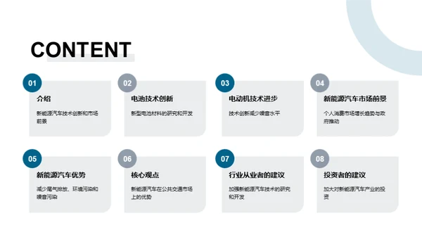 新能源汽车：技术与未来