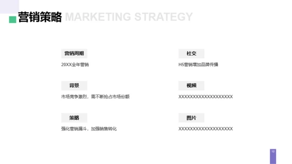 紫色简约风品牌营销方案PPT案例