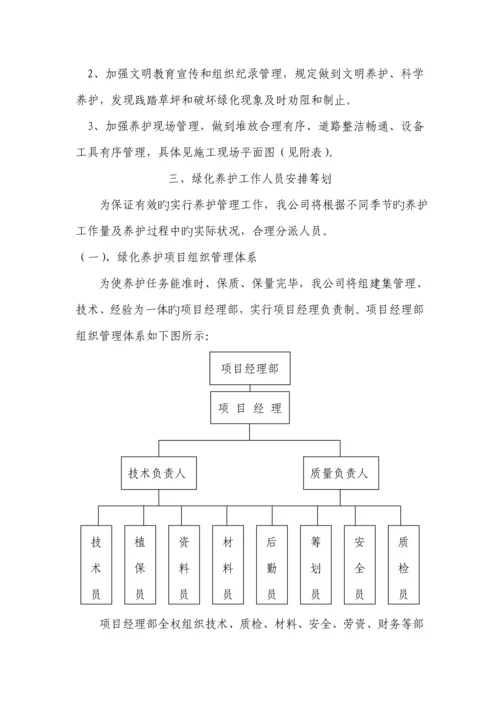 园林绿化关键工程养护综合施工组织设计.docx