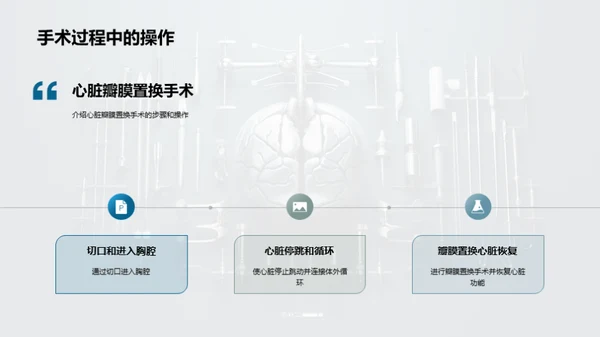 科技风生物医疗学术答辩PPT模板