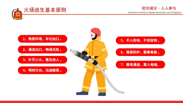 应急疏散演练消防知识通用PPT模板