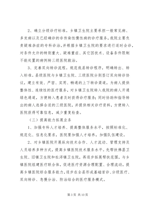 县医院分级诊疗实施方案 (3).docx