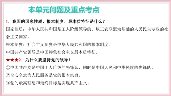 第一单元 坚持宪法至上【期末串讲课件】(共30张PPT)